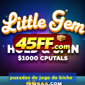 puxadas do jogo do bicho